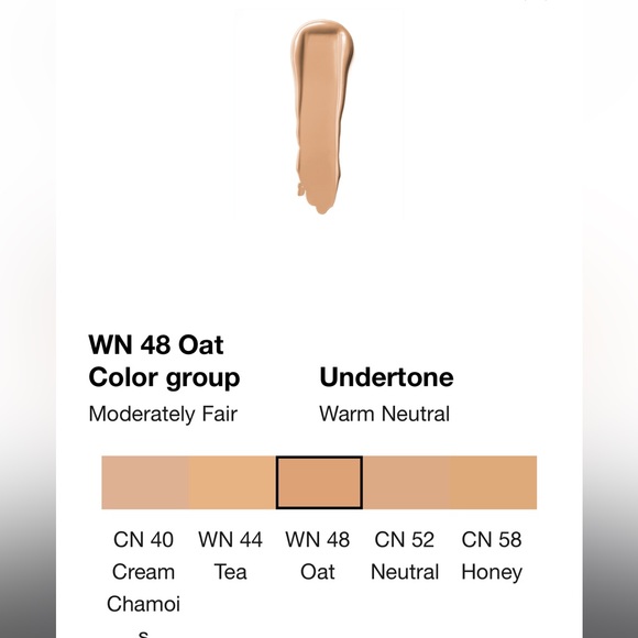 NEW CLINIQUE EVEN BETTER REFRESH HYDRATING FOUNDATION IN SHADE WN48 OAT (MF) - Picture 2 of 7